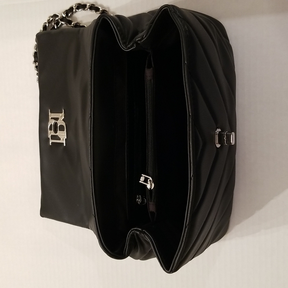 Badgley MISCHKA Mini Chevron-Quilted Vegan Leather Crossbody Bag - Picture 11 of 15